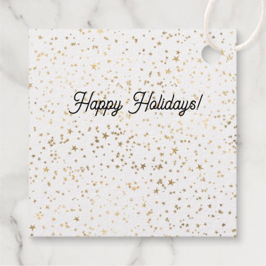 Happy Holidays! Bedankjes Labels (Achterkant)