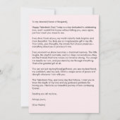 Happy Holidays Cat Valentine's Love Feestdagenkaart (Achterkant)