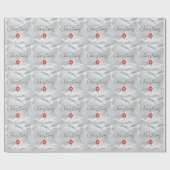 Happy Holidays Christmas New Year Season Cadeaupapier (Vlak)