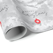 Happy Holidays Christmas New Year Season Cadeaupapier (Rol Hoek)