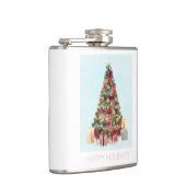 Happy Holidays. Christmas Tree Heupfles (Rechts)