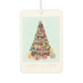 Happy Holidays. Christmas Tree Luchtverfrisser