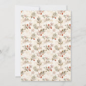  Happy Holidays Country Primitive Village Invite   Save The Date (Achterkant)