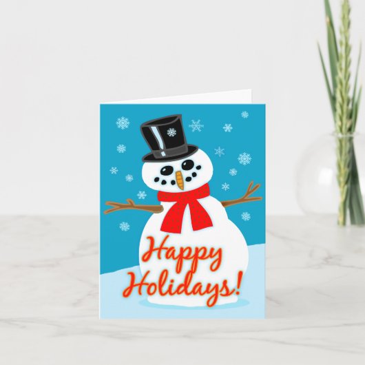 Happy Holidays! Feestdagen Kaart (Voorkant)