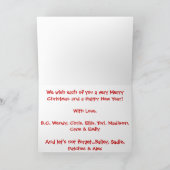 Happy Holidays! Feestdagen Kaart (Binnen)