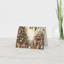 Happy holidays feestdagen kaart