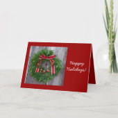 Happy Holidays! Feestdagen Kaart (Voorkant)