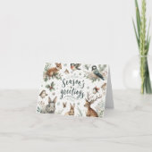 Happy holidays feestdagen kaart (Voorkant)