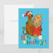 Happy Holidays! Feestdagenkaart (Voorkant / Achterkant)