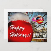 Happy Holidays! Feestdagenkaart (Voorkant / Achterkant)