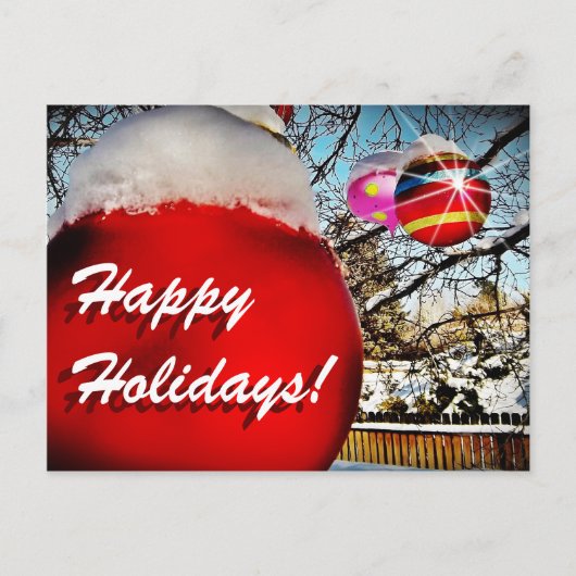 Happy Holidays! Feestdagenkaart (Voorkant)