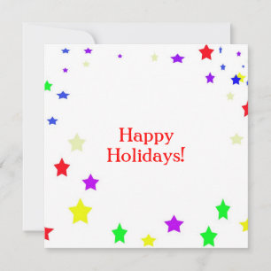 Happy Holidays! Feestdagenkaart