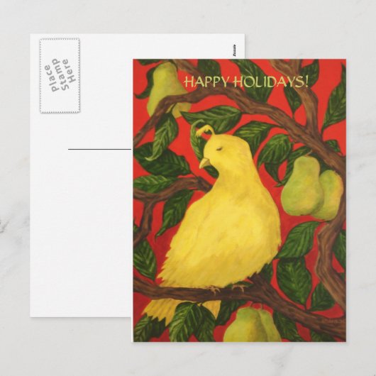 Happy Holidays! Feestdagenkaart (Voorkant / Achterkant)