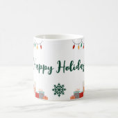 Happy Holidays Festive Mug Koffiemok (Center)