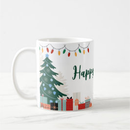 Happy Holidays Festive Mug Koffiemok