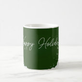 Happy Holidays – Festive Winter Green Mug Koffiemok (Center)