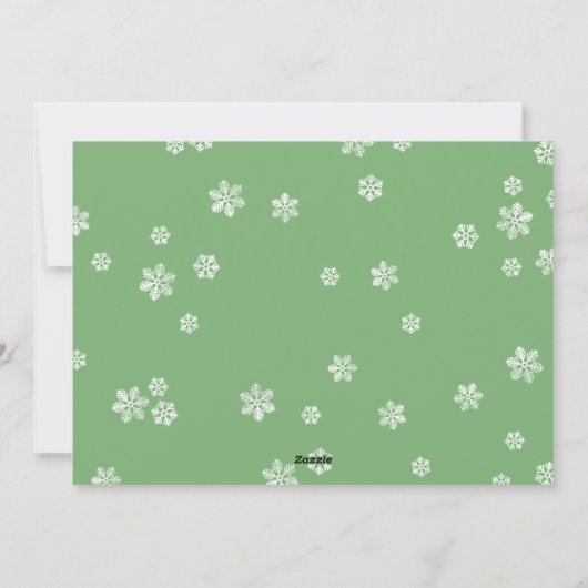 Happy Holidays from Washington Two Photo Feestdagenkaart (Achterkant)