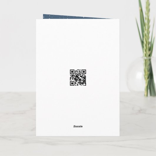 Happy Holidays Gingerbread Man in Milk Kaart (Achterkant)