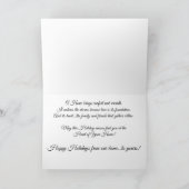 Happy Holidays, heartfelt Kaart (Binnen)