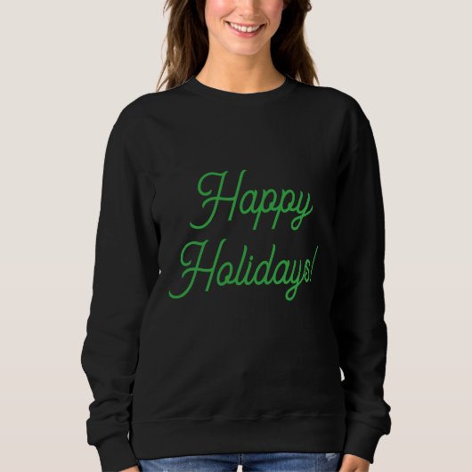 Happy Holidays in Green: Trui (Voorkant)
