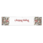 Happy Holiday's kardinaal tafelloper (Horizontaal)