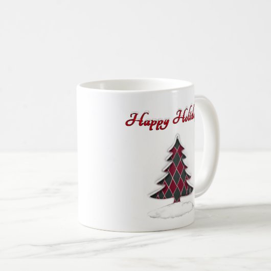 Happy Holidays! Koffiemok (Voorkant rechts)