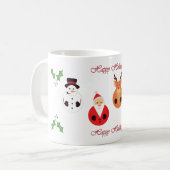 Happy Holidays! Koffiemok (Voorkant links)