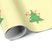 Happy Holidays Merry Christmas New Year Cadeaupapier (Rol Hoek)