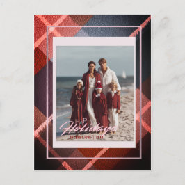 Happy Holidays Modern Family photo postcard Briefkaart