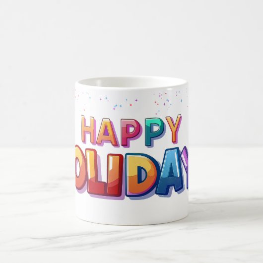 Happy Holidays Mug Koffiemok (Center)