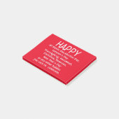 Happy Holidays Post-it® Notes (Schuin)