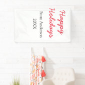 Happy holidays red black love family name yearChri Spandoek (Insitu)