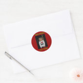 Happy Holidays! Ronde Sticker (Envelop)