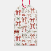 Happy Holidays Script  Cadeaulabel (Achterkant)