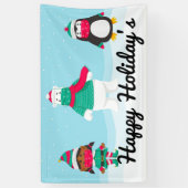 Happy Holiday's Spandoek (Verticaal)