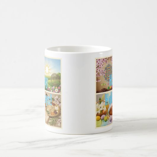 Happy Holidays Spring Edition Mug Koffiemok (Center)