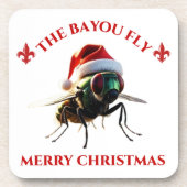 Happy Holidays The Bayou Fly Bier Onderzetter (Voorkant)