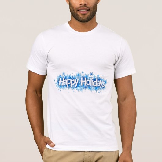 Happy Holidays | Timeless Beauty Winter Season T-shirt (Voorkant)