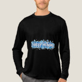 Happy Holidays | Timeless Beauty Winter Season  Tri-Blend Shirt (Voorkant volledig)