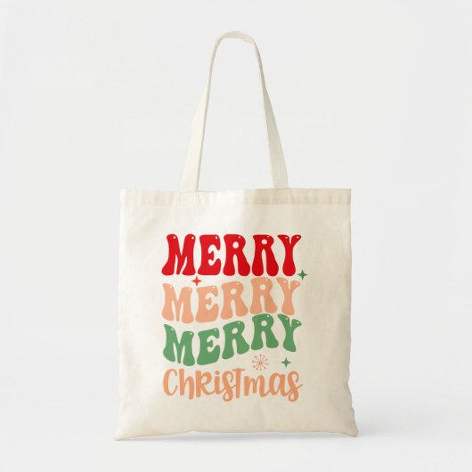 Happy Holidays Tote Bag (Voorkant)