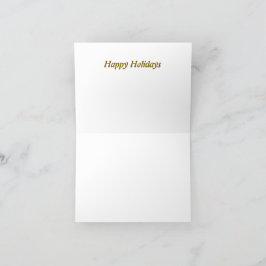 Happy holidays vintage retro feestdagen kaart