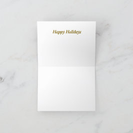 Happy Holidays vintage style Feestdagen Kaart