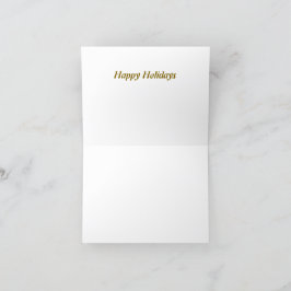 Happy Holidays vintage style Feestdagen Kaart