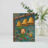 Happy Holidays with Recording Sounds Feestdagenkaart (Staand voorkant)