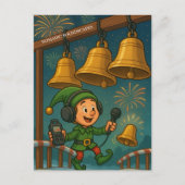 Happy Holidays with Recording Sounds Feestdagenkaart (Voorkant)