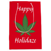 Happy Holidaze - Gepersonaliseerd Medium Cadeauzakje (Voorkant)
