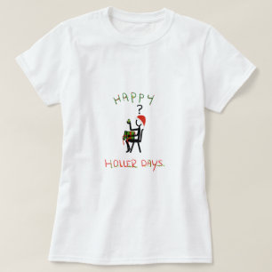 Happy Hollerdays 6 - avocado kerstcadeau. T-shirt