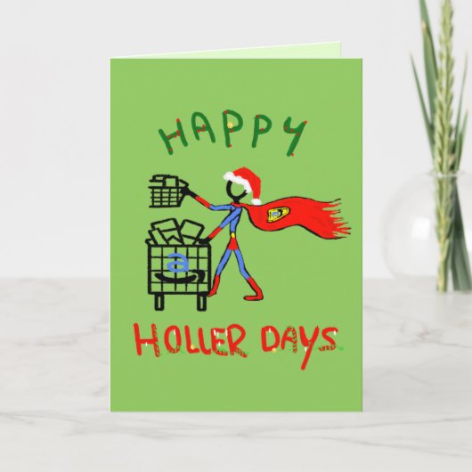 Happy Hollerdays 8 - order picker. Kaart (Voorkant)