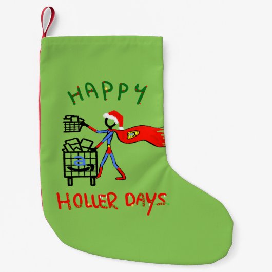 Happy Hollerdays 8 - order picker. Kleine Kerstsok (Voorkant)