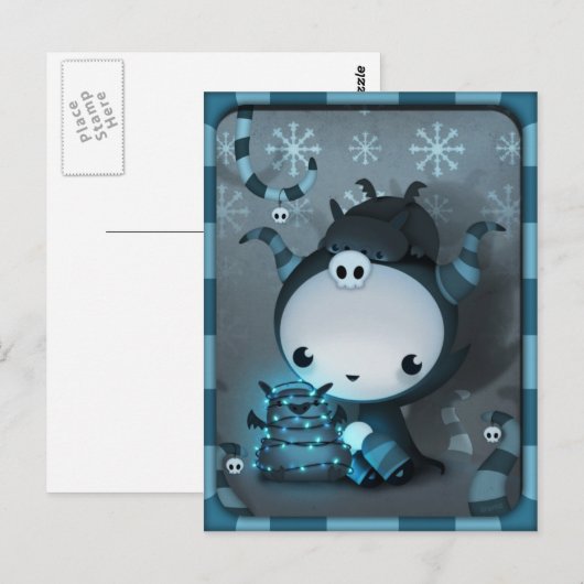 Happy Hollidays Malefica Briefkaart (Voorkant / Achterkant)